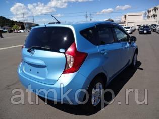 Хэтчбек NISSAN NOTE кузов NE12 подключаемый полный привод пробег 93 тыс км цвет светло-синий — фото 2